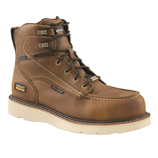 Ariat Men's Distressed Brown Work Boot 10053615