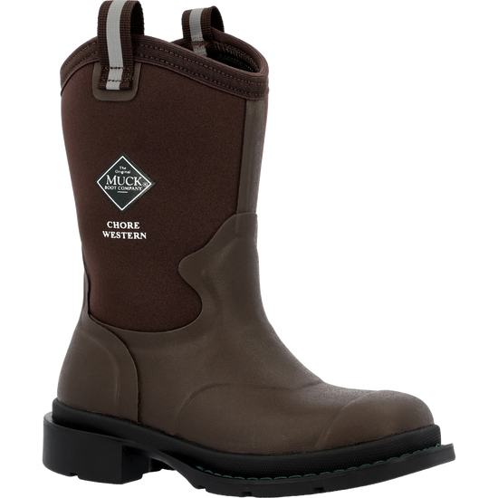 Muck Boot Company Little Kid's Brown Chore Western Boot MCHWC90