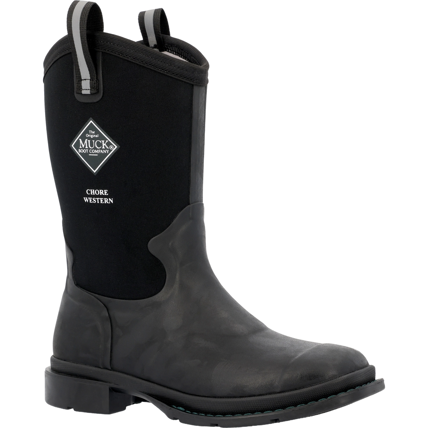 Muck Boot Company Ladies 12" Black Chore Western Mid Boot MCHWW00