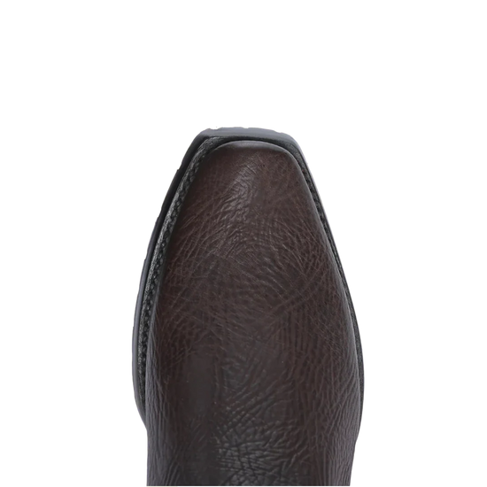 Cuadra Men's Urban Engraved Graphic Chocolate Brown Western Boot CU939