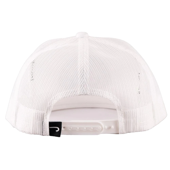 Lazy J Ranch White Olive Arrowhead Classic Trucker Hat WHITE4-AH-OLV