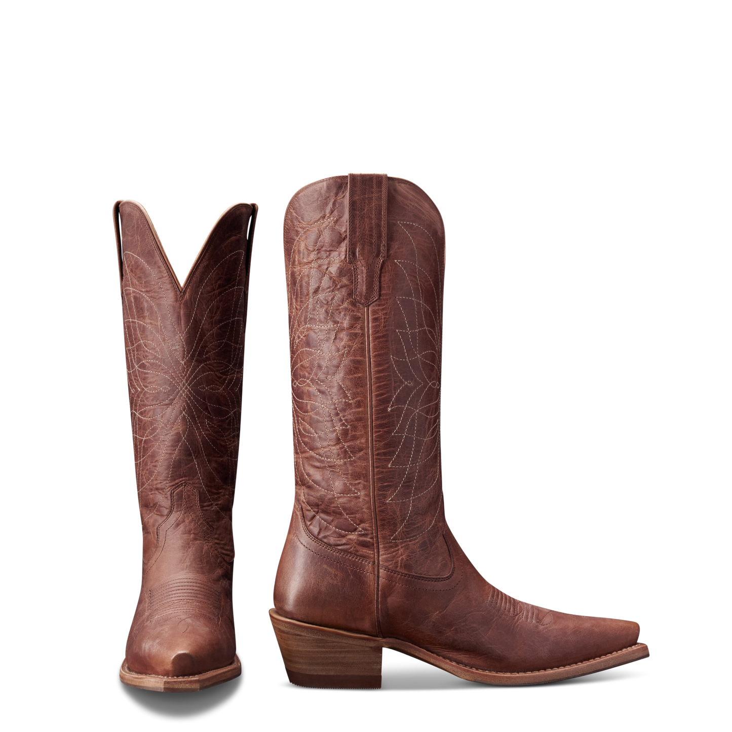 Tecovas Ladies The Annie Monarch Scotch Brown Western Boot 20056-SCO