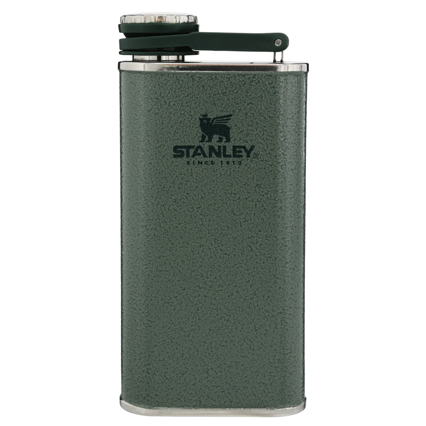 Stanley Classic Easy Fill Hammer Tone Green 8oz Flask 10-00837-122