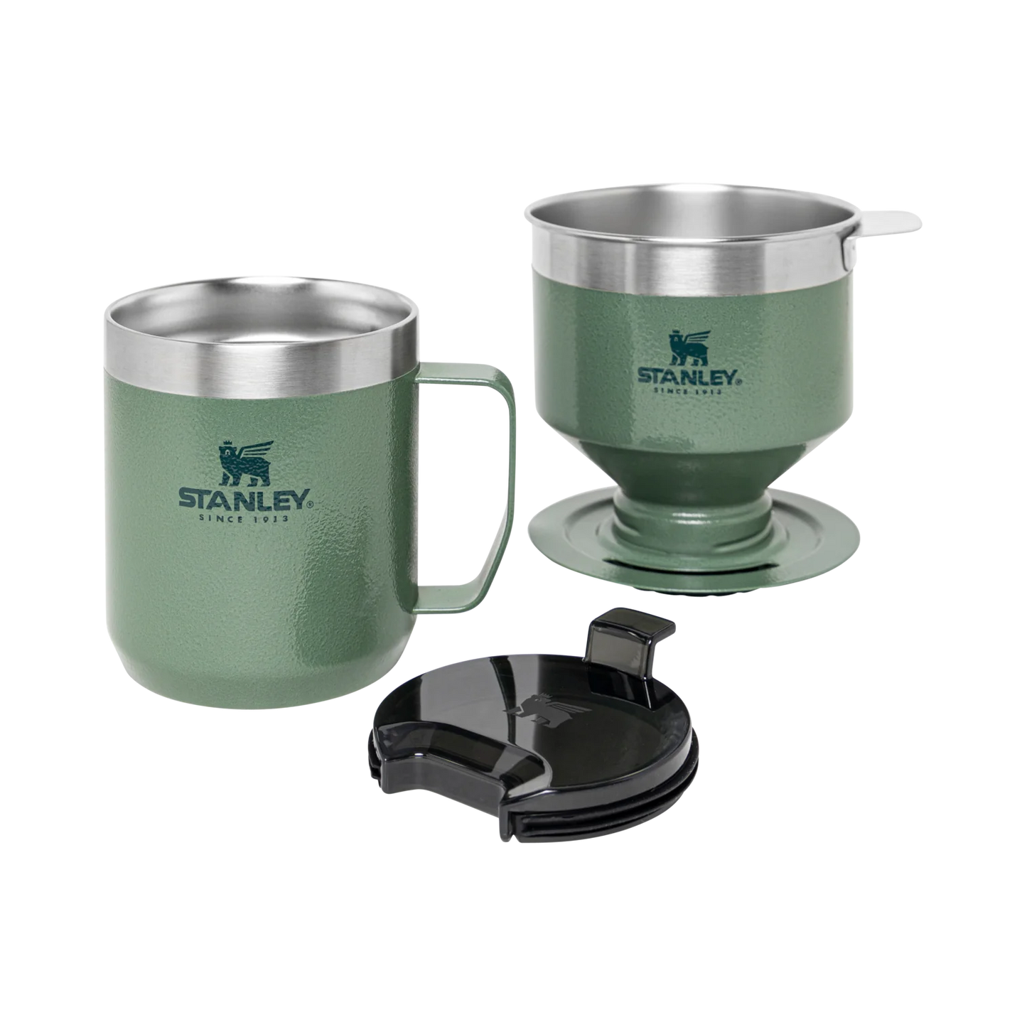 Stanley The Perfect-Brew Pour Over Hammer Tone Green Set 10-09566-310