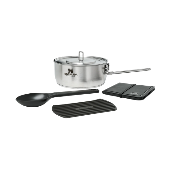 Stanley The Even Heat Essential Stainless Steel Pot Set 10-10650