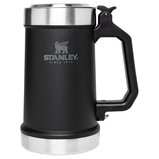 Stanley Classic Matte Black Bottle Opener Beer Stein 24 oz  10-09845-002
