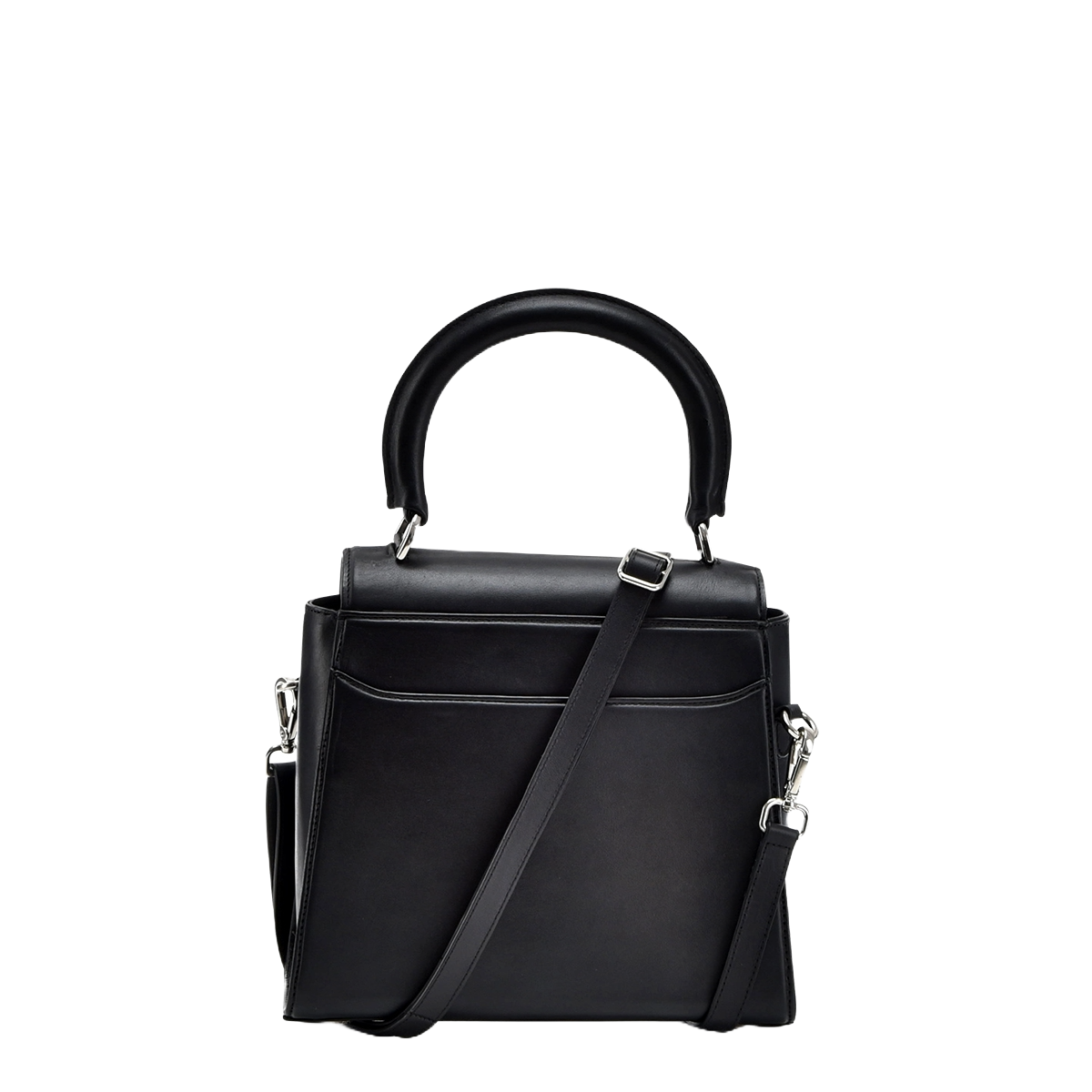 Cuadra Ladies Lasered Stingray Leather Black Bag DU677