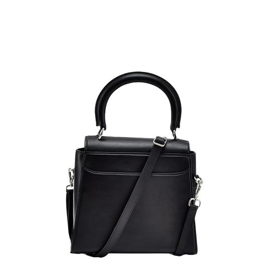 Cuadra Ladies Lasered Stingray Leather Black Bag DU677