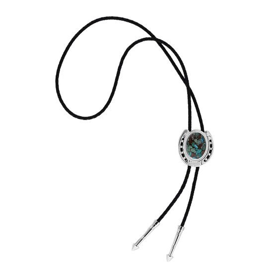 Montana Silversmith The Pioneer's Turquoise Bolo Tie BT5150