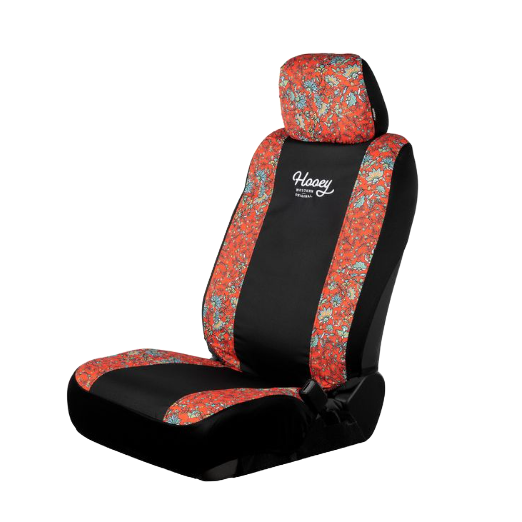 Hooey Low Back Riggin Red Western Floral Seat Cover C000159760199