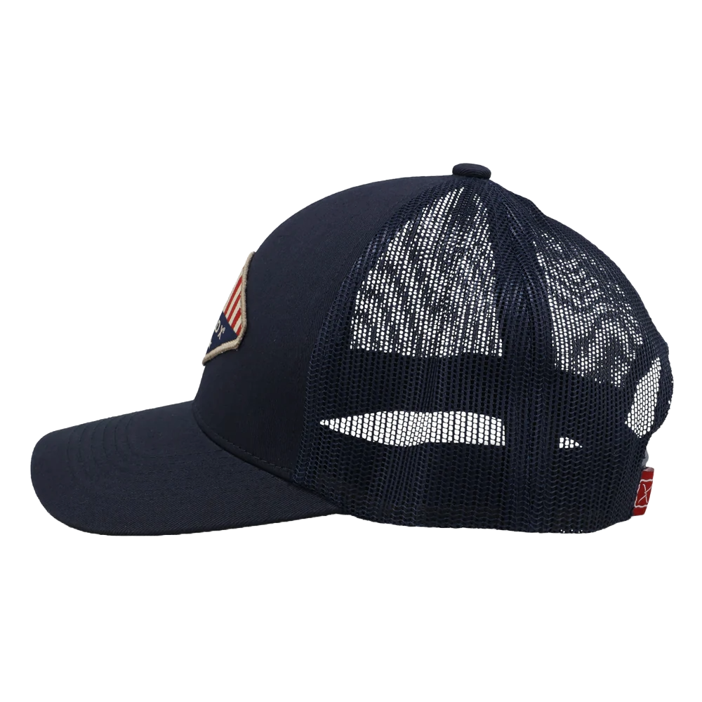 Twisted X Patriotic Graphic Navy Trucker Cap CAP0009
