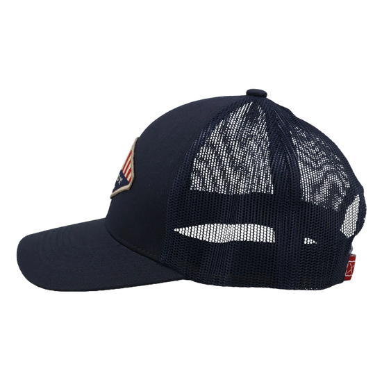 Twisted X Patriotic Graphic Navy Trucker Cap CAP0009