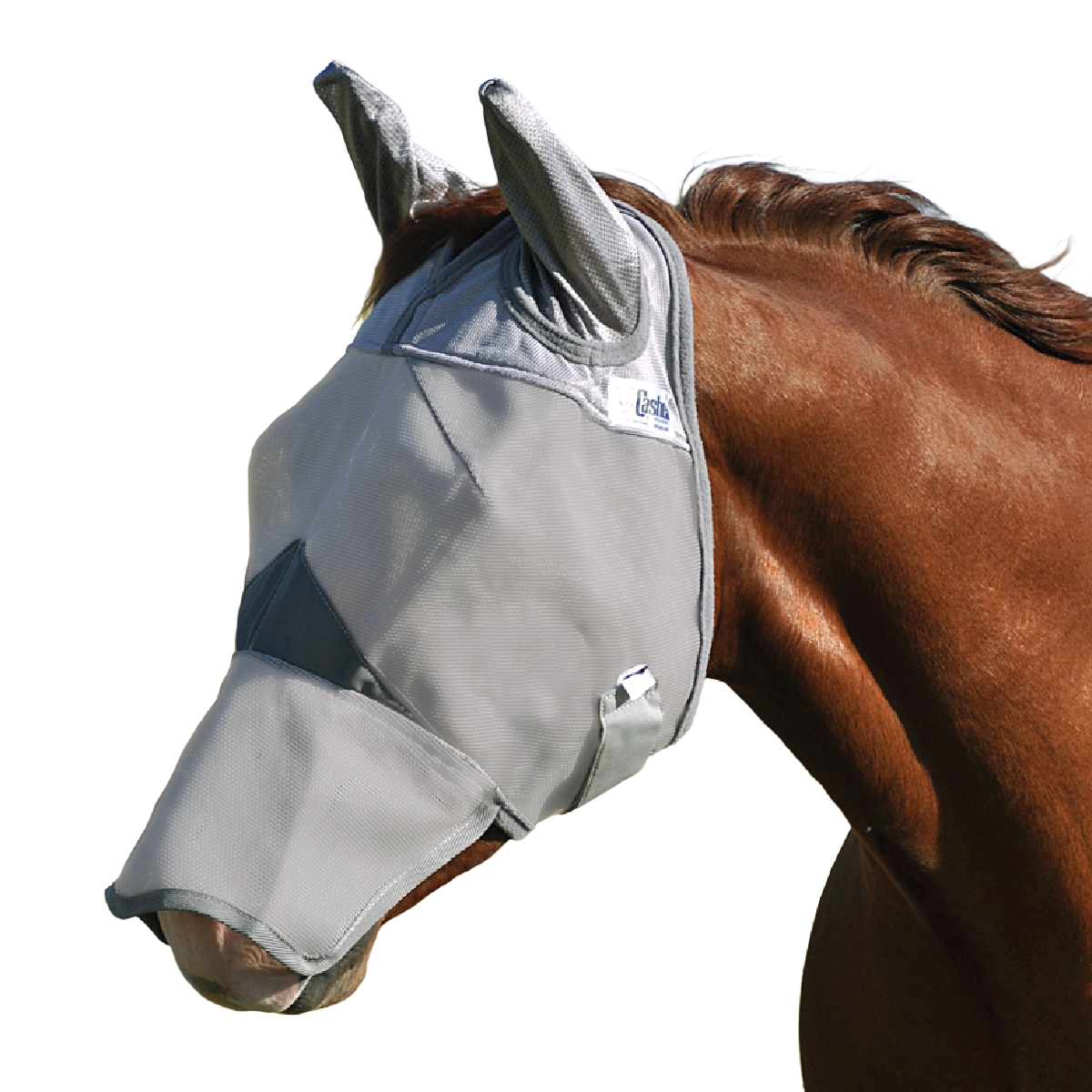 Cashel Crusader Fly Mask Long Nose with Ears Warmblood
