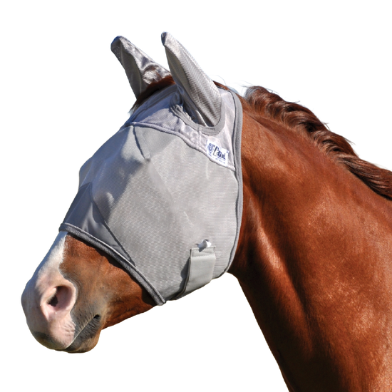 Cashel Crusader Fly Mask Standard with Ears Yearling/Large Pony