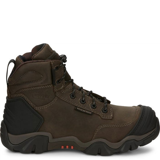 Chippewa Men's Cross Terrain Waterproof Nano Composite Toe Brown Boots AE5004
