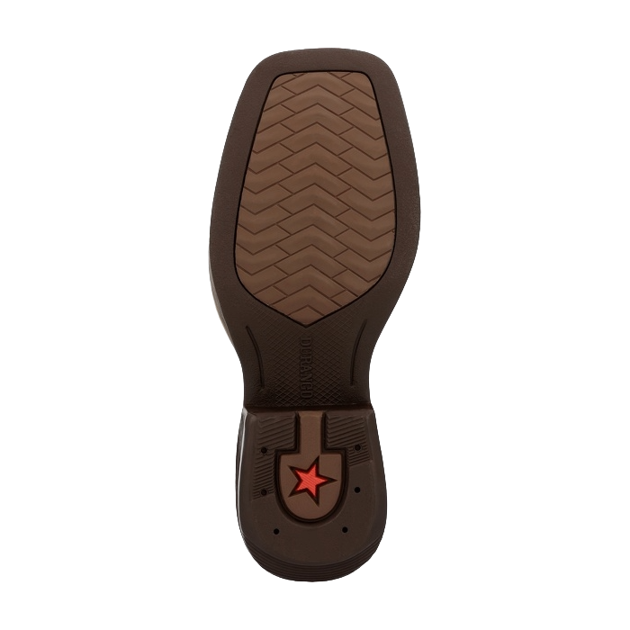 Durango Little Girl's Shyloh Dynamite Red & Mahogany Western Boot DBT0251C