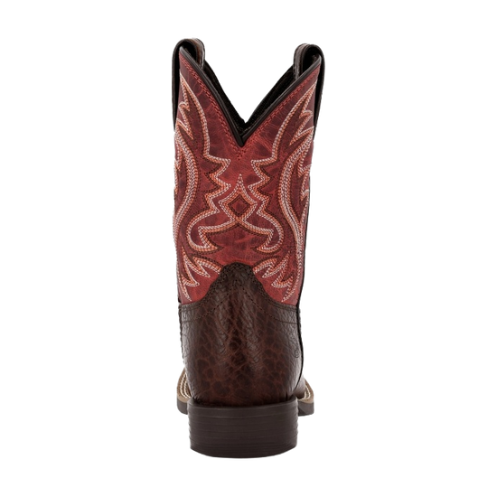 Durango Youth Girl's Shyloh Dynamite Red & Mahogany Western Boot DBT0251Y