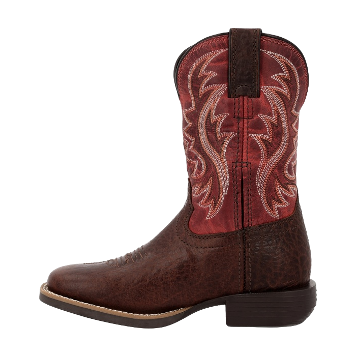 Durango Youth Girl's Shyloh Dynamite Red & Mahogany Western Boot DBT0251Y