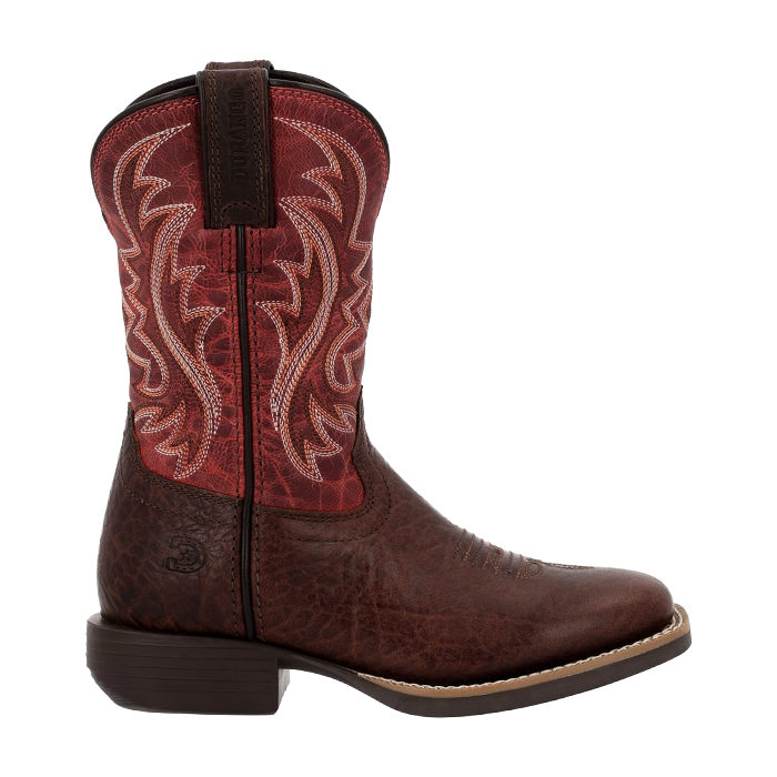 Durango Youth Girl's Shyloh Dynamite Red & Mahogany Western Boot DBT0251Y