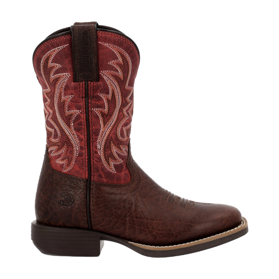 Durango Youth Girl's Shyloh Dynamite Red & Mahogany Western Boot DBT0251Y