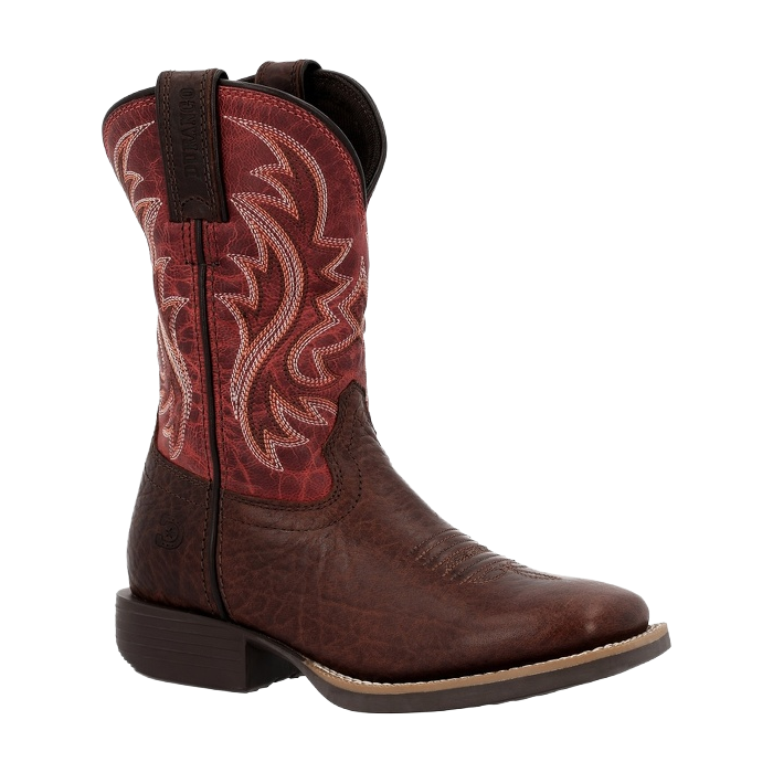 Durango Youth Girl's Shyloh Dynamite Red & Mahogany Western Boot DBT0251Y