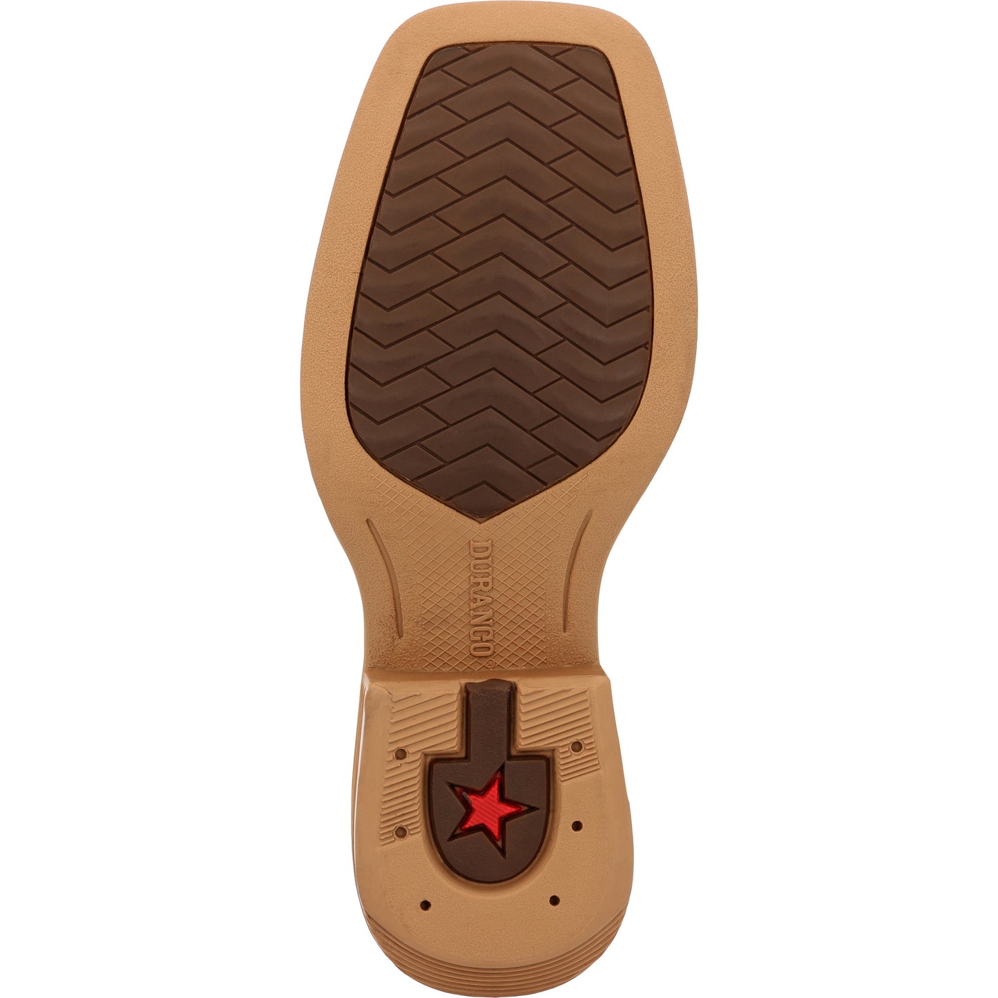 Durango Little Girl's Shyloh Metallic Peach & Tan Western Boot DBT0253C