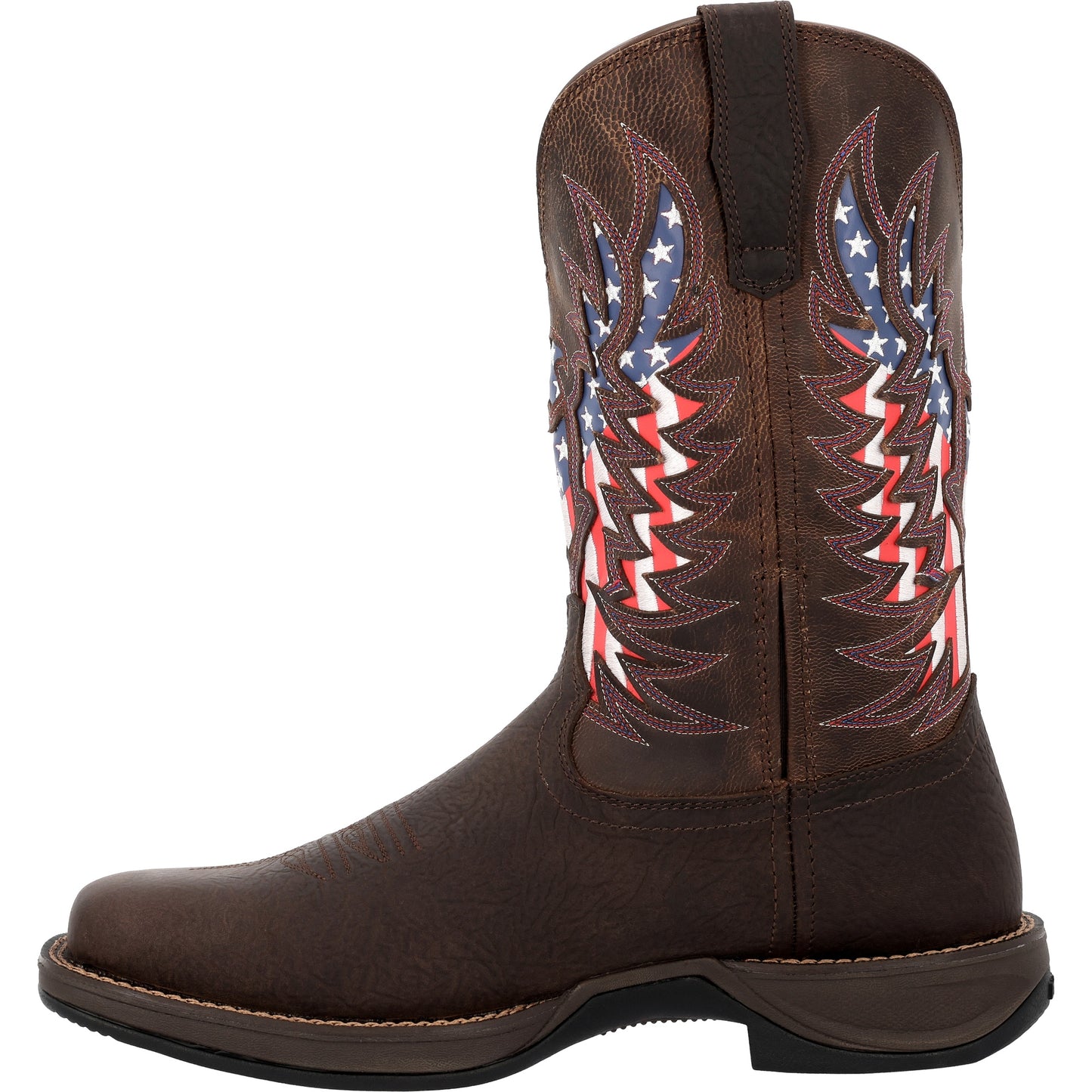 Durango Men's Rebel™ American Graphic Ultra-Lite Brown Western Boot DDB0519