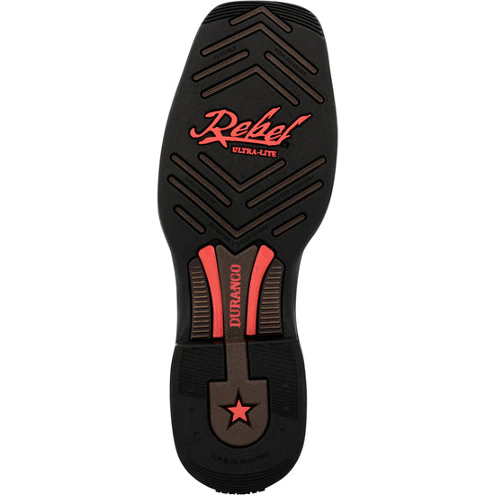 Durango Men's Rebel™ American Graphic Ultra-Lite Brown Western Boot DDB0519