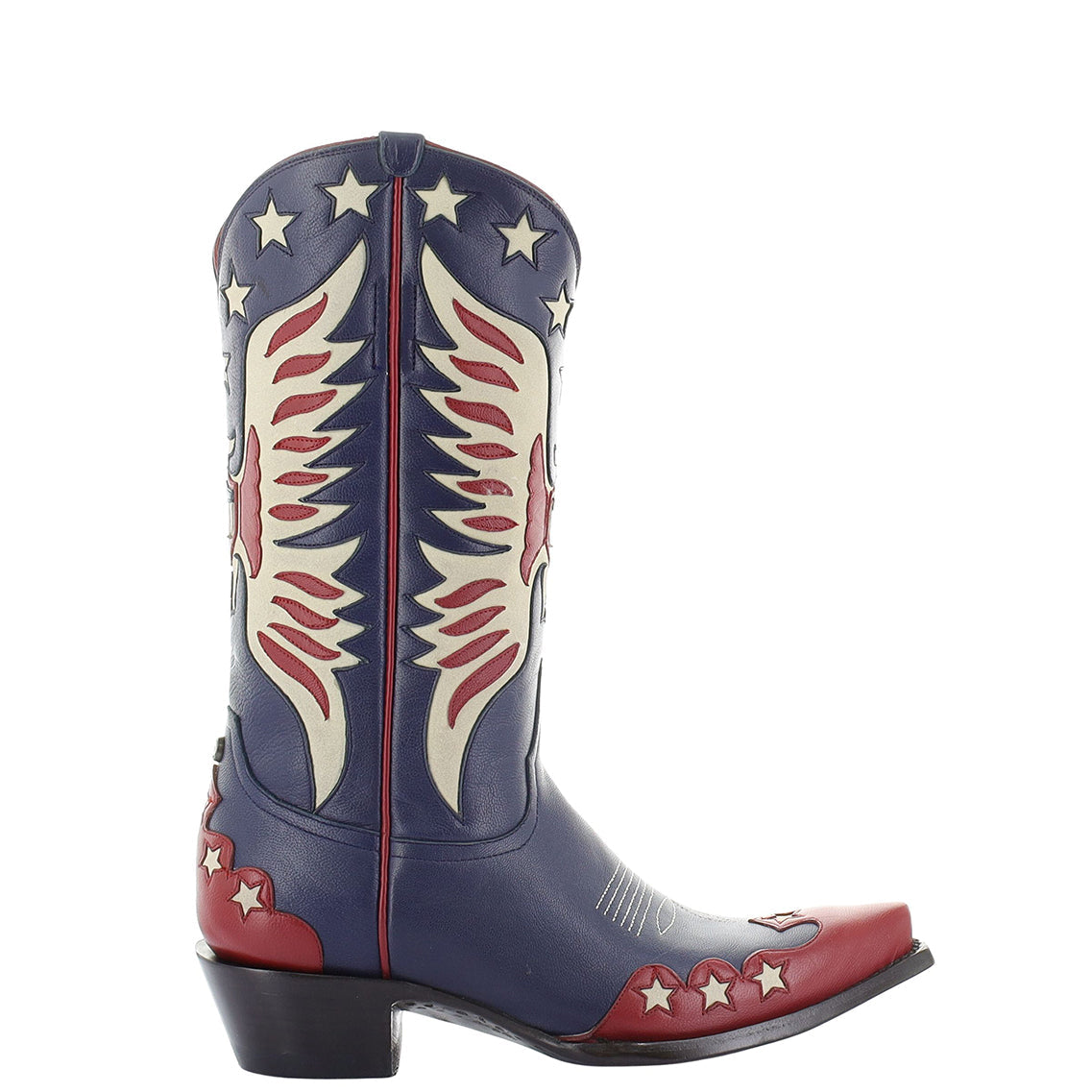 Double D Ranch Ladies Highflier Blue 12" Western Boot DDL1085-1