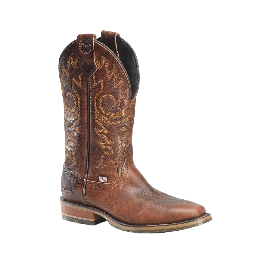 Double H Men s Brantley 12 Narrow Square Dark Brown Work Boot DH4662