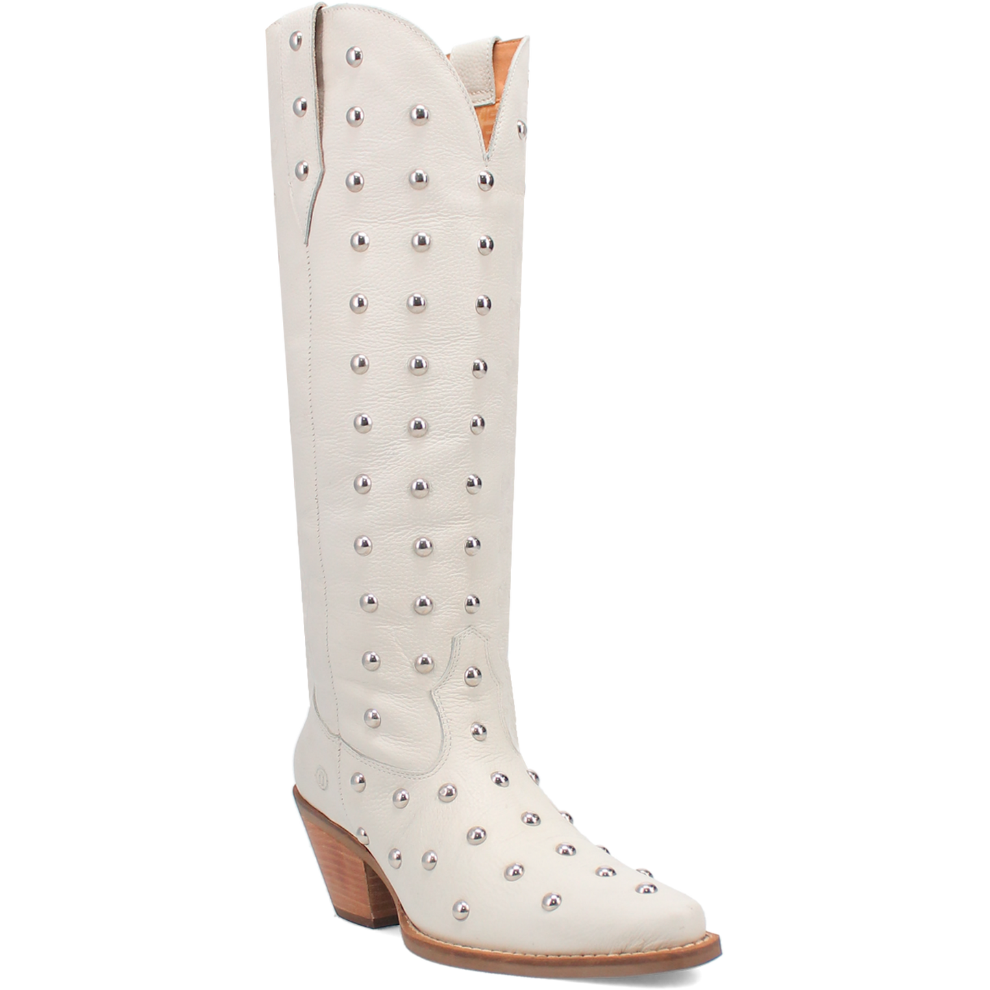 Dingo Ladies Broadway Bunny White Western Boots DI155-WH