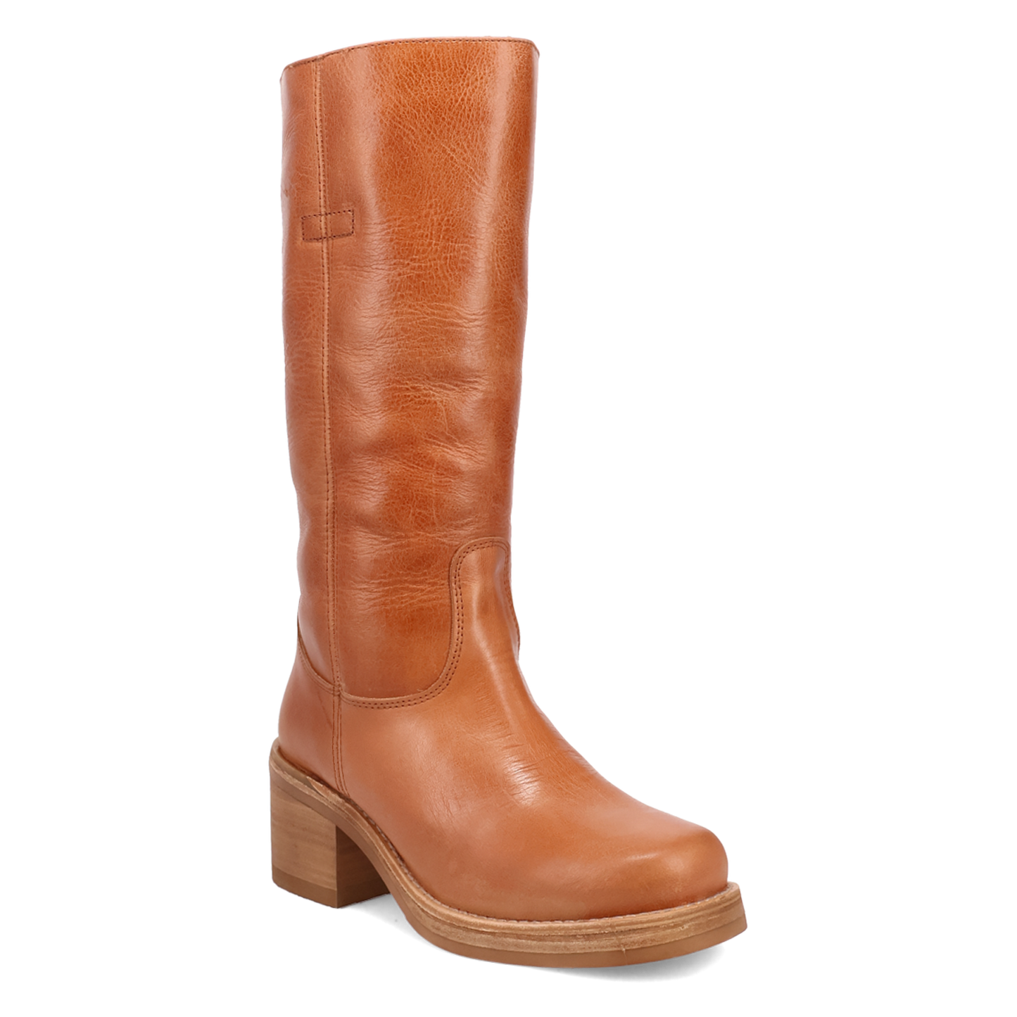 Dingo Ladies Vagabond Tan Round Toe Boot DI2287-BN97