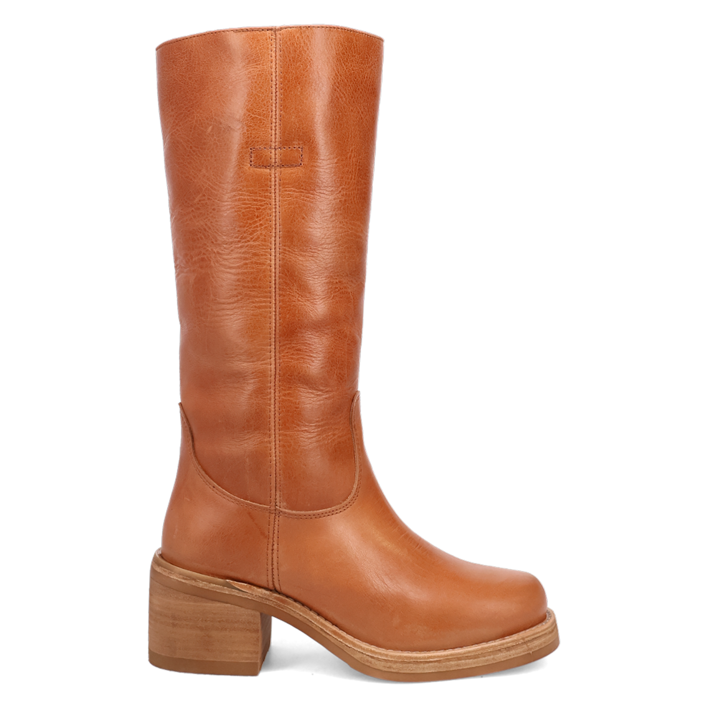 Dingo Ladies Vagabond Tan Round Toe Boot DI2287-BN97