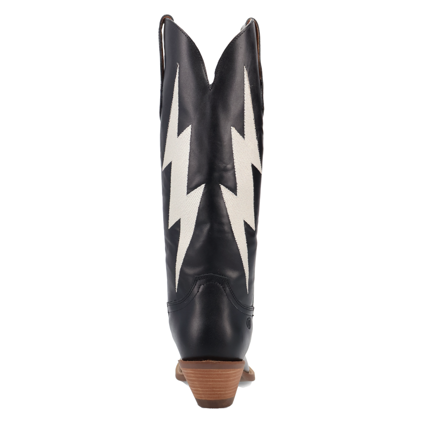 Dingo Ladies Black Thunderbolt Snip Toe Leather Boot DI2384-BK