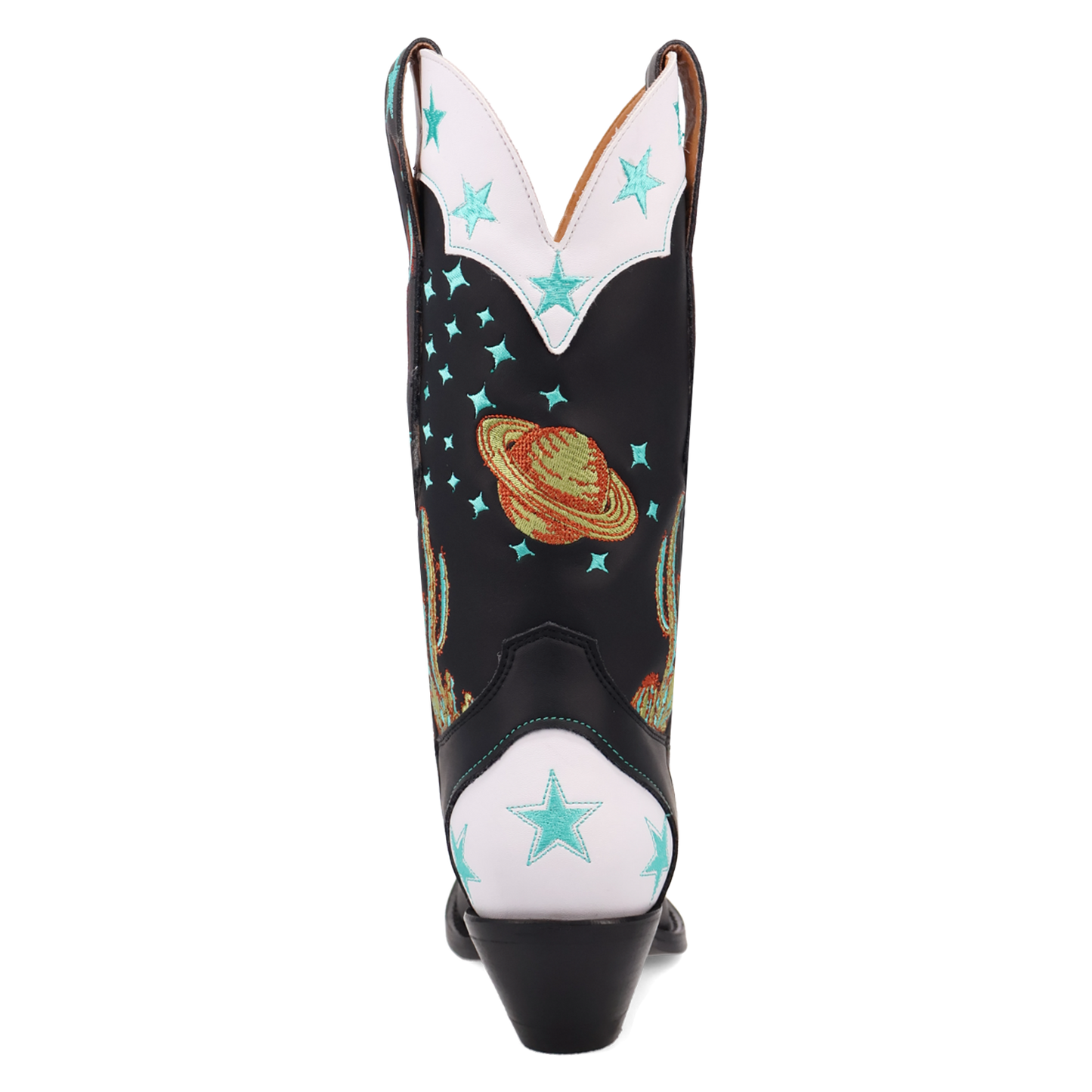 Dingo Ladies Space Cowgirl Black Leather Western Boot DI2396-BK