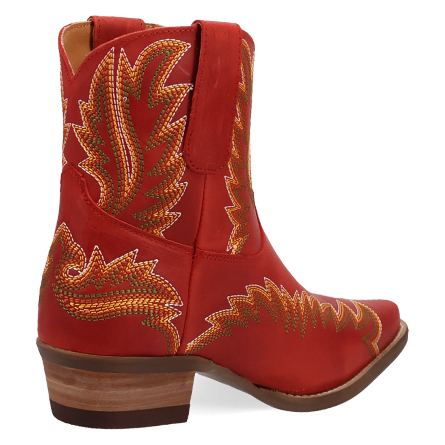 Dingo Ladies Laurel Red Leather Bootie DI2464-RD