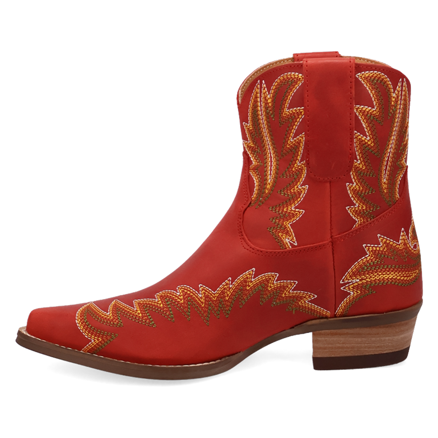 Dingo Ladies Laurel Red Leather Bootie DI2464-RD