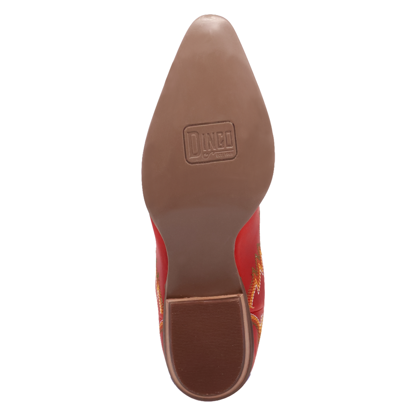 Dingo Ladies Laurel Red Leather Bootie DI2464-RD