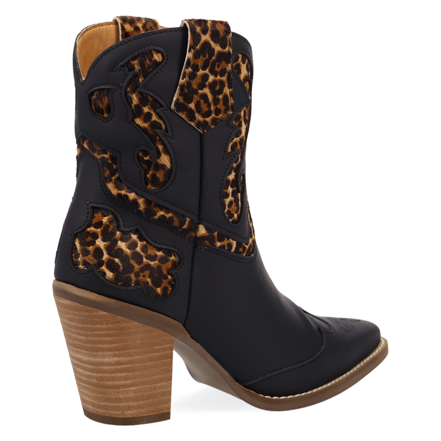 Dingo Ladies Run Wild Leopard Bootie DI2470-MU5