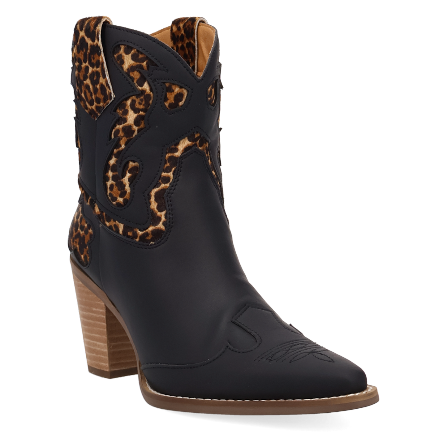 Dingo Ladies Run Wild Leopard Bootie DI2470-MU5