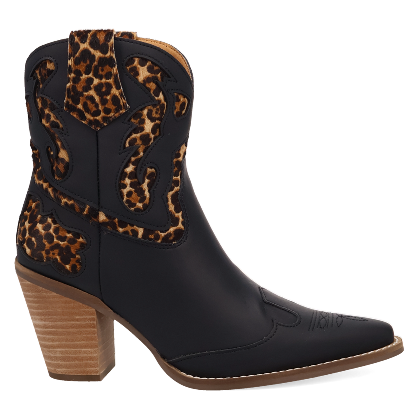 Dingo Ladies Run Wild Leopard Bootie DI2470-MU5