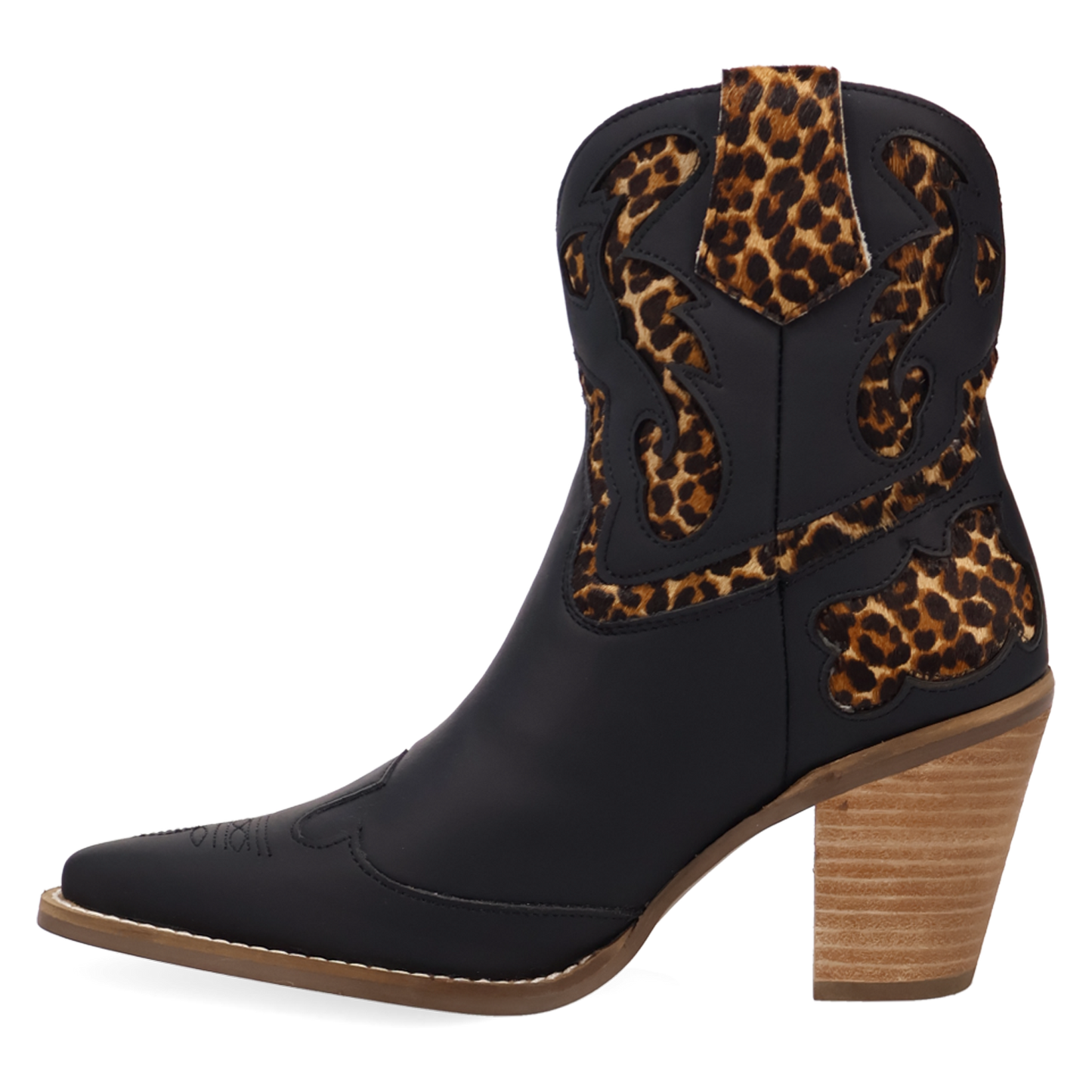 Dingo Ladies Run Wild Leopard Bootie DI2470-MU5
