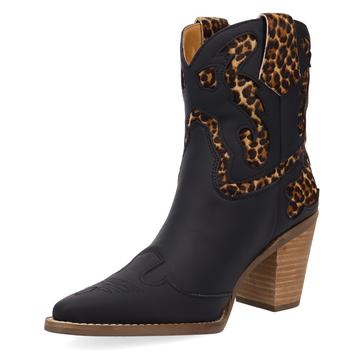 Dingo Ladies Run Wild Leopard Bootie DI2470-MU5