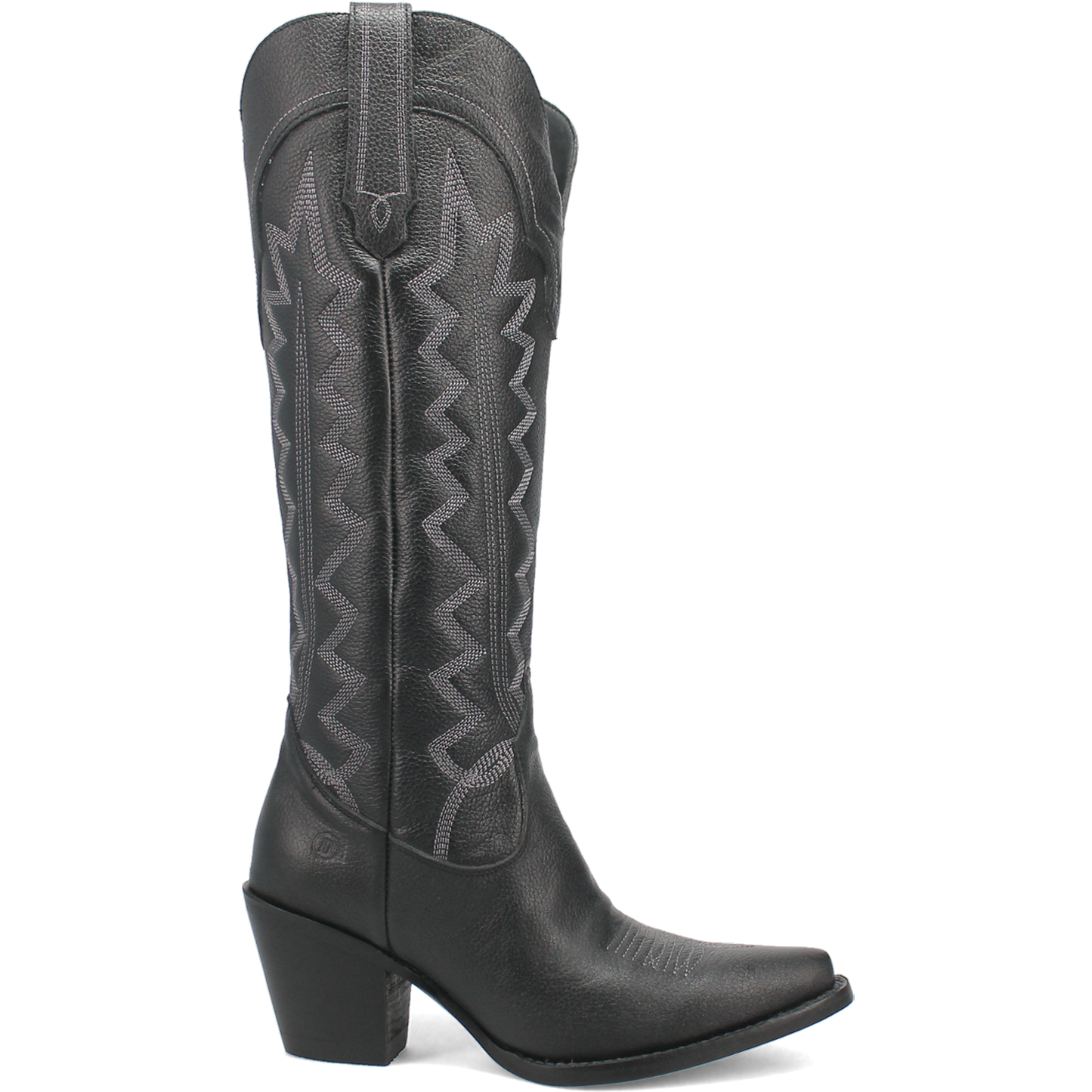 Dingo Ladies High Cotton 16" Western Black Leather Boot DI936-BK