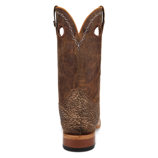 Dan Post Men's Murray Brown Bison Leather Square Toe Boots DP5036