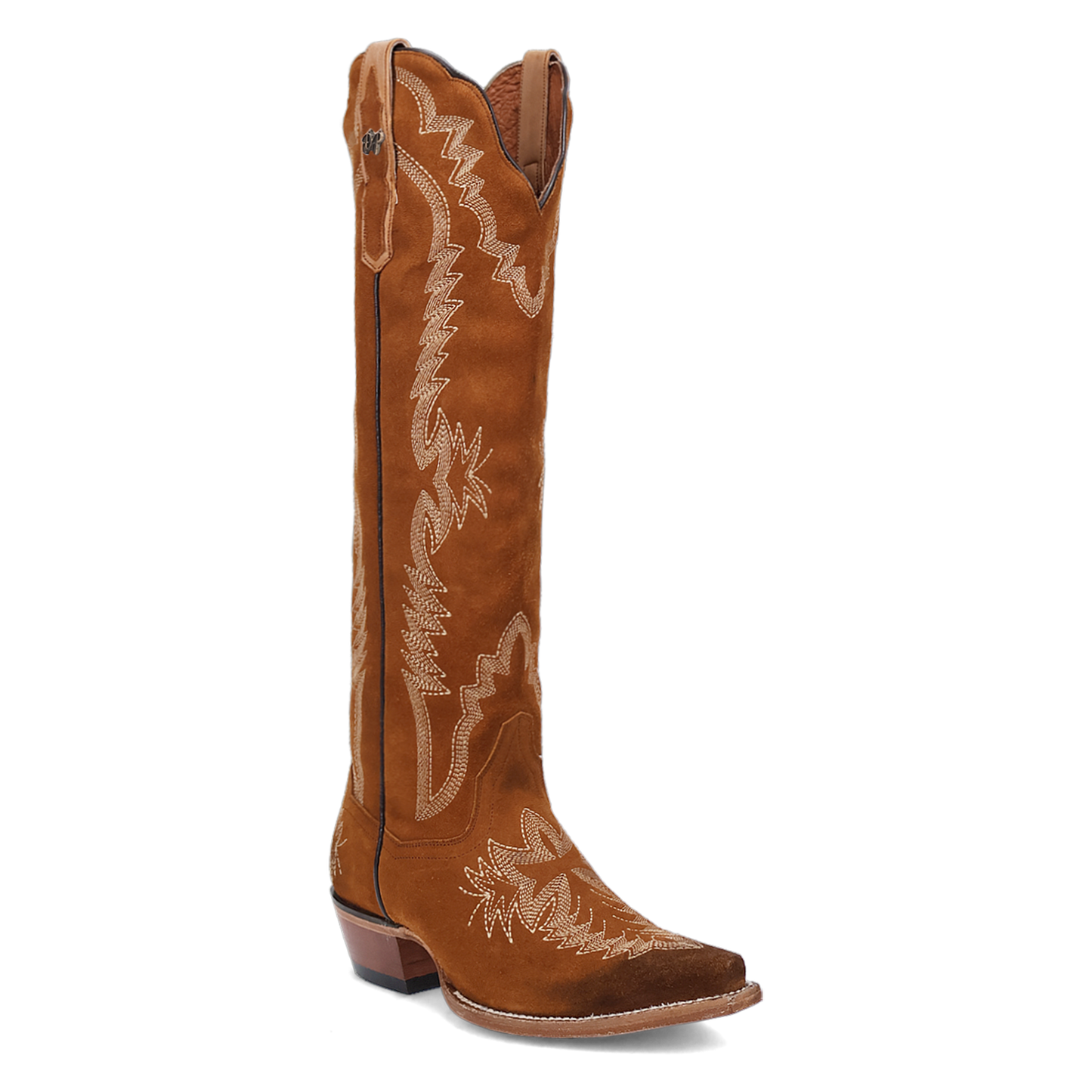 Dan Post Ladies Marlowe Tan Suede Leather Tall Boots DP5109