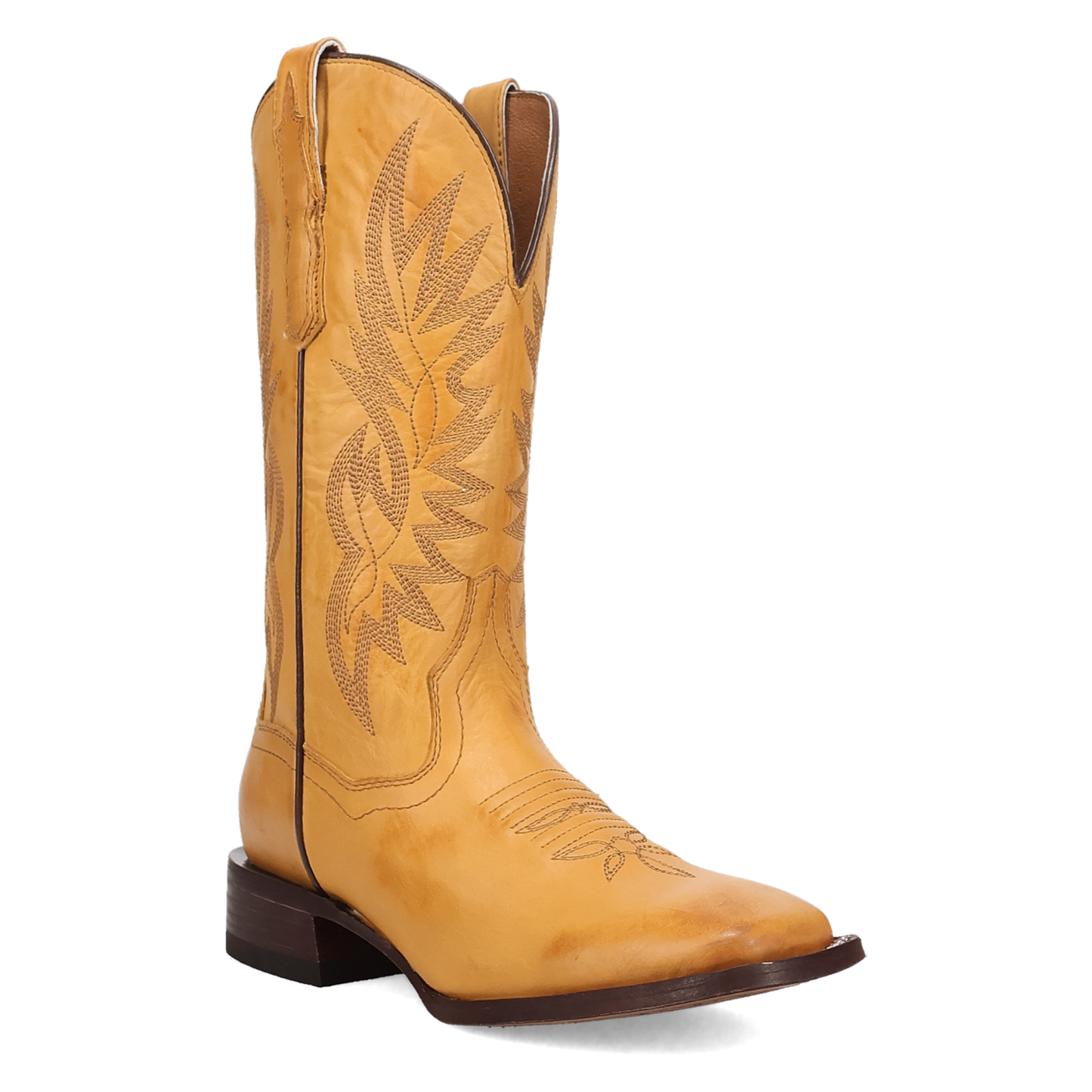 Dan Post Ladies Selena Embroidered Yellow Western Boot DP5232