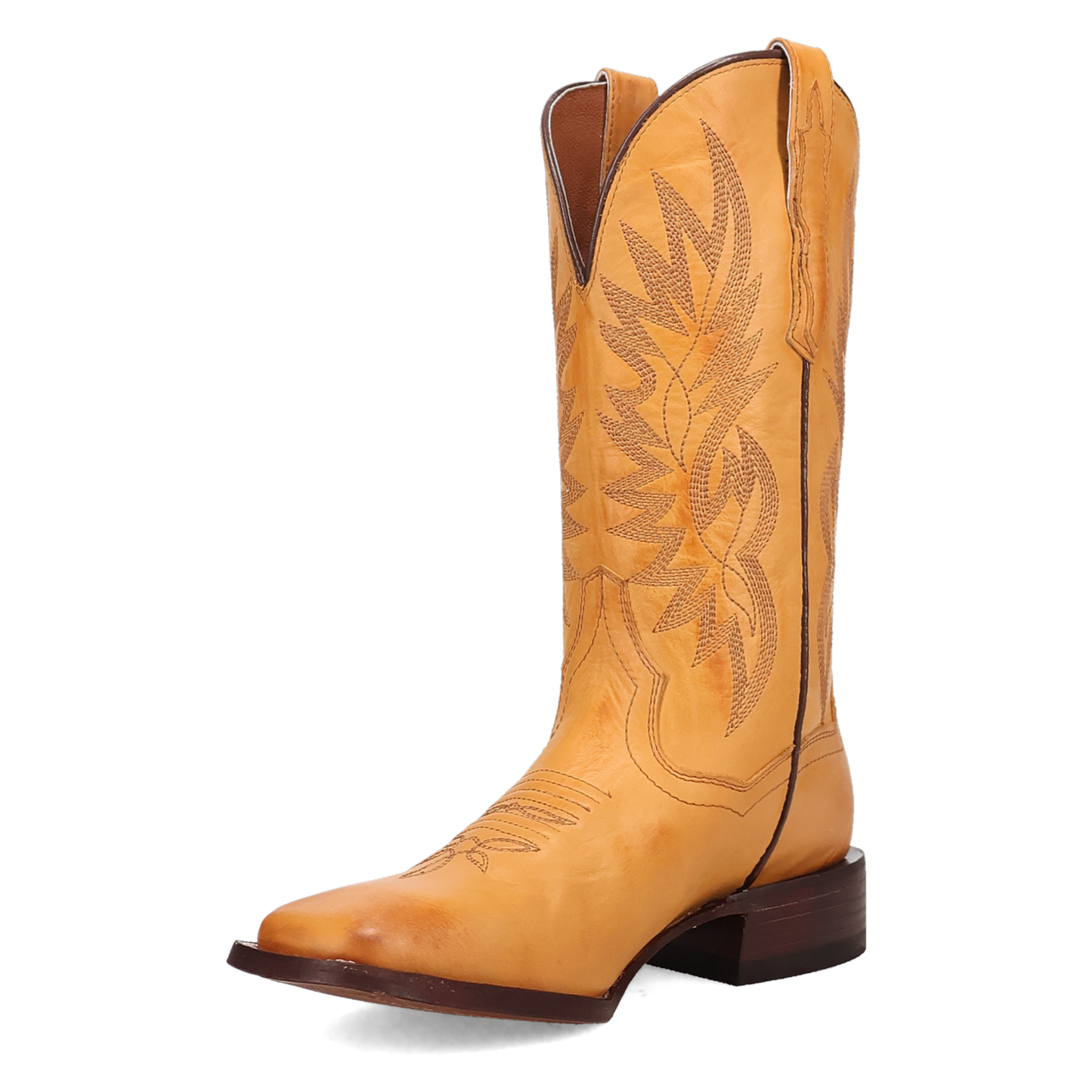 Dan Post Ladies Selena Embroidered Yellow Western Boot DP5232
