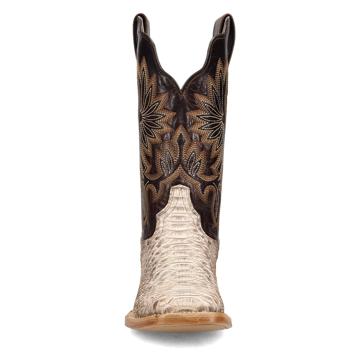 Dan Post Ladies Amara Python Natural & Chocolate Western Boot DP5282