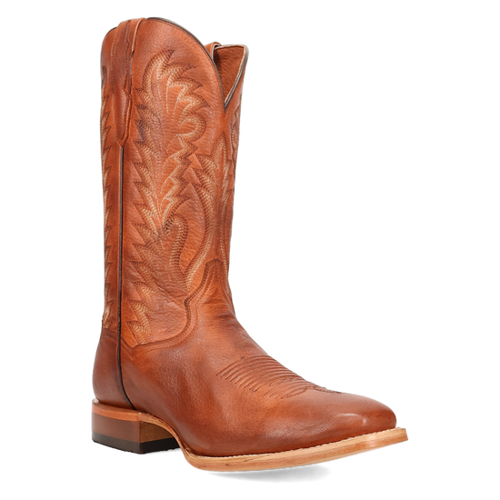 Dan Post Men's Jerry Honey Brown Leather Western Boots DP7041 Dan Post Men's Jerry Honey Brown Leather Western Boots DP7041